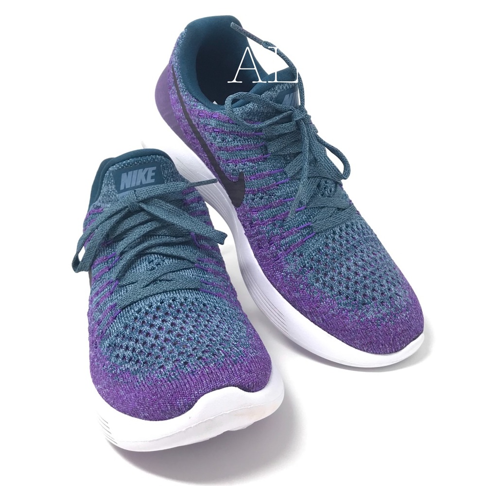 Nike Lunarepic Low Flyknit 2 Violet Grey W AUTHENT - Picture 3 of 8